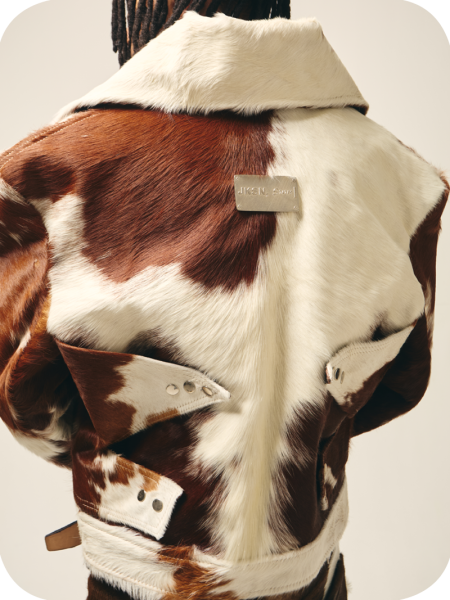Nguni Cowhide Wing Jacket - Image 4