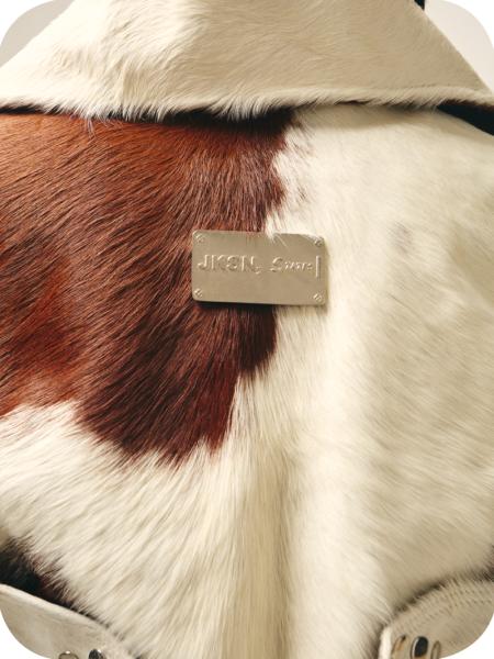 Nguni Cowhide Wing Jacket - Image 5