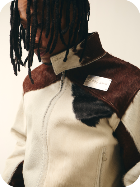 Hair on Hide Racer Jkt - Image 2