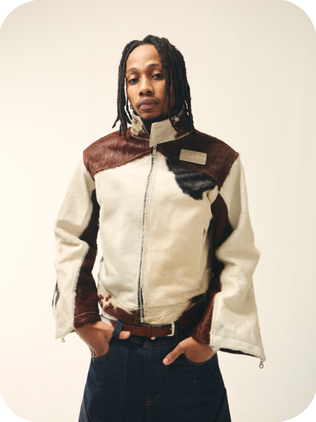 Hair on Hide Racer Jkt - Image 4