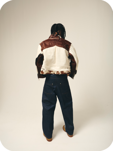 Hair on Hide Racer Jkt - Image 5