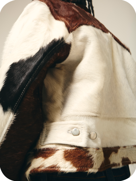 Hair on Hide Racer Jkt - Image 6