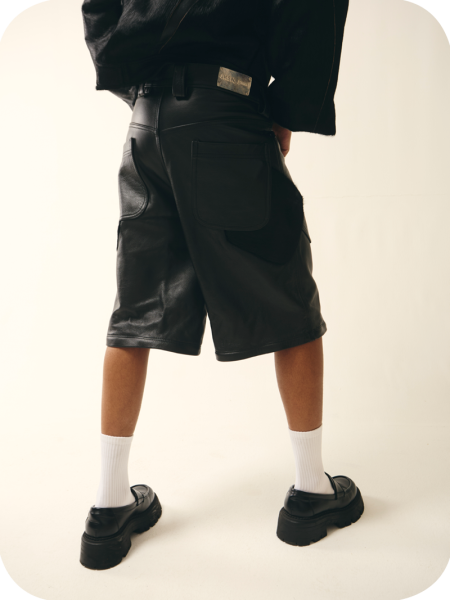 Black Leather Converts - Image 3
