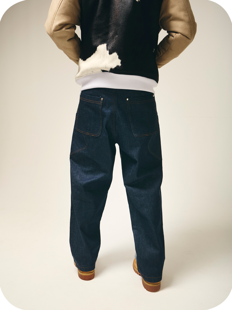 Blue 2Tone Denims Converts - Image 3