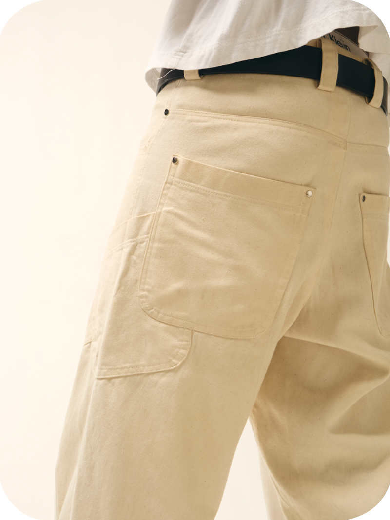 White 2Tone Denims Converts - Image 4